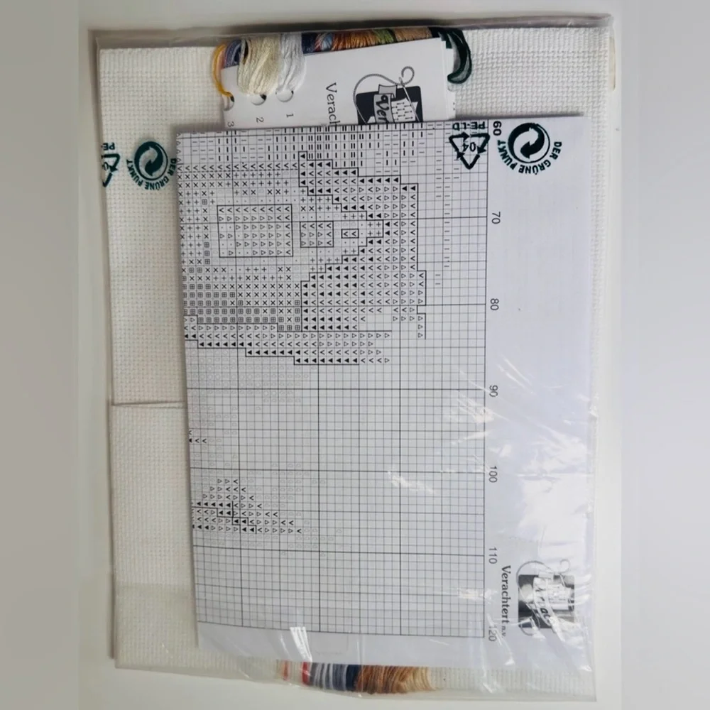 Vervaco Charming Cross-Stitch Kit with Street Scene